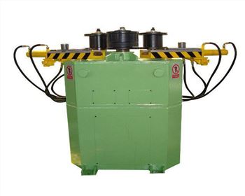 數顯弧線三(sān)輥型材卷彎機