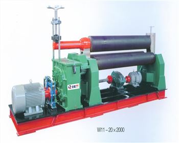 江(jiang)蘇W11系列對稱式(shì)三輥卷闆機