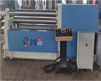 數控(kong)全液壓(yā)斜線四(si)輥卷闆(pan)機